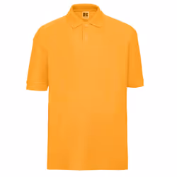Russell Childrens/Kids Pique Polo Shirt - 5-6 Years, Gold