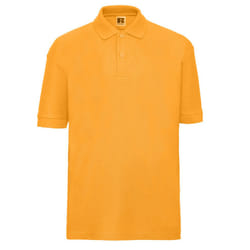 Russell Childrens/Kids Pique Polo Shirt - 5-6 Years, Gold
