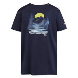 Regatta Childrens/Kids Alvardo VIII Scenery T-Shirt - 5-6 Years, Navy