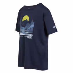 Regatta Childrens/Kids Alvardo VIII Scenery T-Shirt - 5-6 Years, Navy