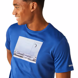 Regatta Mens Fingal VIII Seaside T-Shirt - M, New Royal