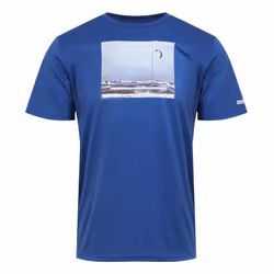 Regatta Mens Fingal VIII Seaside T-Shirt - L, New Royal