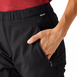Regatta Womens/Ladies Pentre Extol Stretch Hiking Trousers - 10 UK R, Black