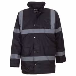 Yoko Unisex Adult Security Hi-Vis Jacket - L, Black