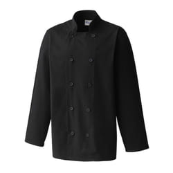 Premier Mens Long-Sleeved Chef Jacket - XL, Black