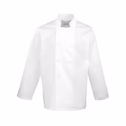Premier Mens Long-Sleeved Chef Jacket - 4XL, White