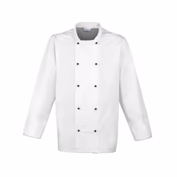 Premier Unisex Adult Cuisine Chef Jacket - XXL, White