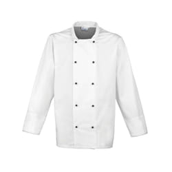 Premier Unisex Adult Cuisine Chef Jacket - XXL, White