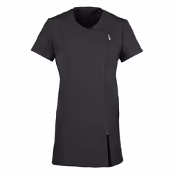 Premier Womens/Ladies Camellia Short-Sleeved Tunic - 18 UK, Black