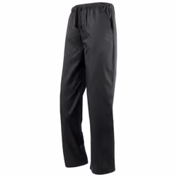Premier Unisex Adult Essential Checked Chef Trousers - XS, Black