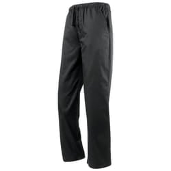 Premier Unisex Adult Essential Checked Chef Trousers - XS, Black