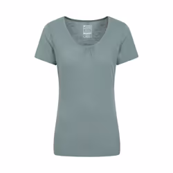 Mountain Warehouse Womens/Ladies Agra Quick Dry T-Shirt - 4 UK, Khaki Green