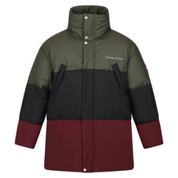 Regatta Mens Christian Lacroix Barbegal Baffled Padded Jacket - XXL, Dark Khaki/Black
