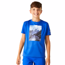 Regatta Childrens/Kids Alvardo VIII Mountain T-Shirt - 14 Years, Oxford Blue