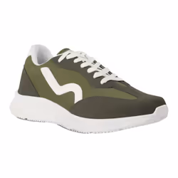 Regatta Mens Marine Retro Trainers - 6 UK, Dark Khaki