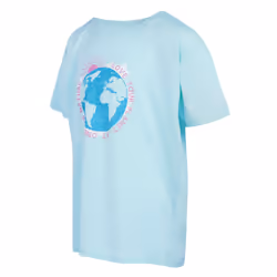 Regatta Childrens/Kids Alvardo VIII Graphic Print T-Shirt - 15-16 Years, Bleached Aqua