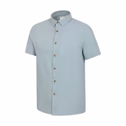 Mountain Warehouse Mens Weekender Shirt - M, Light Blue