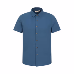 Mountain Warehouse Mens Weekender Shirt - XL, Blue