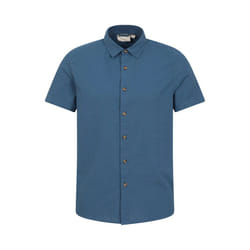 Mountain Warehouse Mens Weekender Shirt - 3XL, Blue