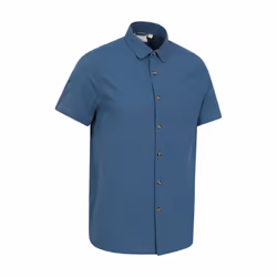 Mountain Warehouse Mens Weekender Shirt - 3XL, Blue