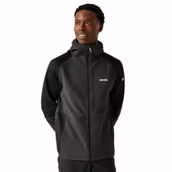 Regatta Mens Molaris Full Zip Fleece Jacket - S, Ash/Black