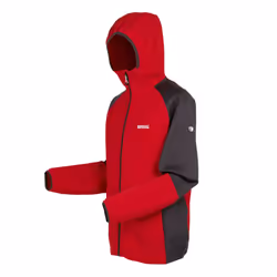 Regatta Mens Molaris Full Zip Fleece Jacket - XXL, Danger Red/Ash