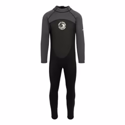 Regatta Mens Grippy Wetsuit - L-XL, Black/Dark Grey/White