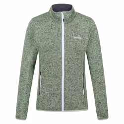 Regatta Womens/Ladies Newhill Marl Full Zip Fleece Jacket - 16 UK, Quiet Green/Seal Grey