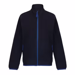 Regatta Childrens/Kids Microfleece Full Zip Fleece Jacket - 32In, Navy