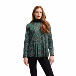 Regatta Womens/Ladies Orla All-Over Print Lightweight Blouse - 8 UK, Jade