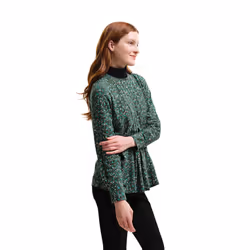 Regatta Womens/Ladies Orla All-Over Print Lightweight Blouse - 8 UK, Jade