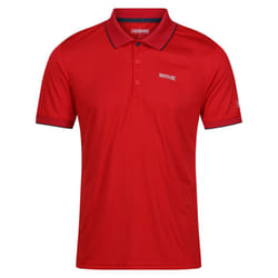 Regatta Mens Remex II Polo Shirt - S, Danger Red Solid