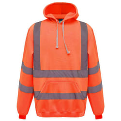 Yoko Mens High-Vis Hoodie - 3XL, Orange