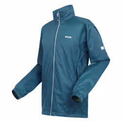 Regatta Mens Lyle IV Waterproof Hooded Jacket - S, Moroccan Blue/Citron Lime