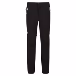 Regatta Mens Mountain Zip-Off Trousers - 40R, Black/Ash