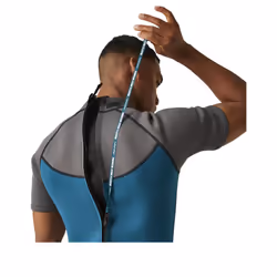 Regatta Mens Shorty Wetsuit - L-XL, Grey/Moroccan Blue