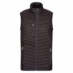 Regatta Mens Navigate Quilted Hybrid Gilet - 3XL, Black/Seal Grey
