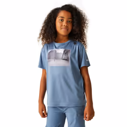 Regatta Childrens/Kids Alvardo VIII Scenery T-Shirt - 14 Years, Coronet Blue