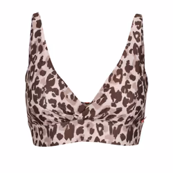 Regatta Womens/Ladies Paloma Leopard Print Bikini Top - 18 UK, Brown/Beige