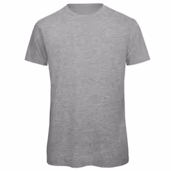B&C Mens Organic Tee - XXL, Sports Grey