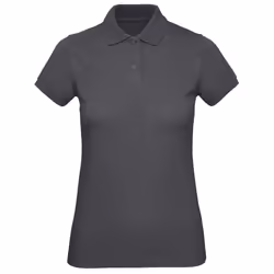 B&C Womens/Ladies Inspire Polo Shirt - XS, Dark Grey