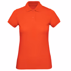 B&C Womens/Ladies Inspire Polo Shirt - XS, Fire Red