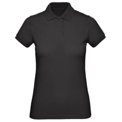 B&C Womens/Ladies Inspire Polo Shirt - XS, Black