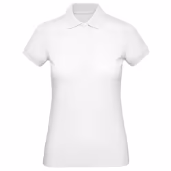 B&C Womens/Ladies Inspire Polo Shirt - XS, White