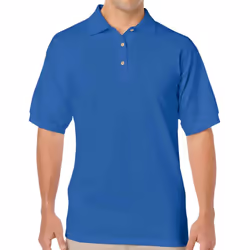 Gildan Mens Classic DryBlend Polo Shirt - 3XL, Royal Blue