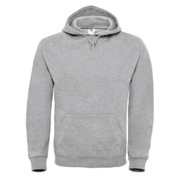 B&C Mens Hooded Hoodie - XS, Anthracite