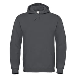 B&C Mens Hooded Hoodie - XXL, Heather Grey