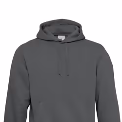 B&C Mens Hooded Hoodie - XXL, Heather Grey