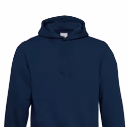 B&C Mens Hooded Hoodie - XS, Navy