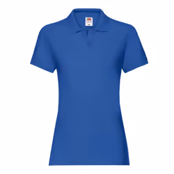 Fruit of the Loom Womens/Ladies Premium Polo Shirt - XS, Royal Blue